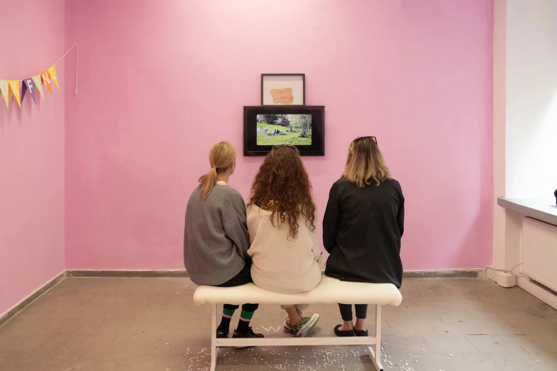 We Belong Together, 2024 — installation view, Vilnius Academy of Arts