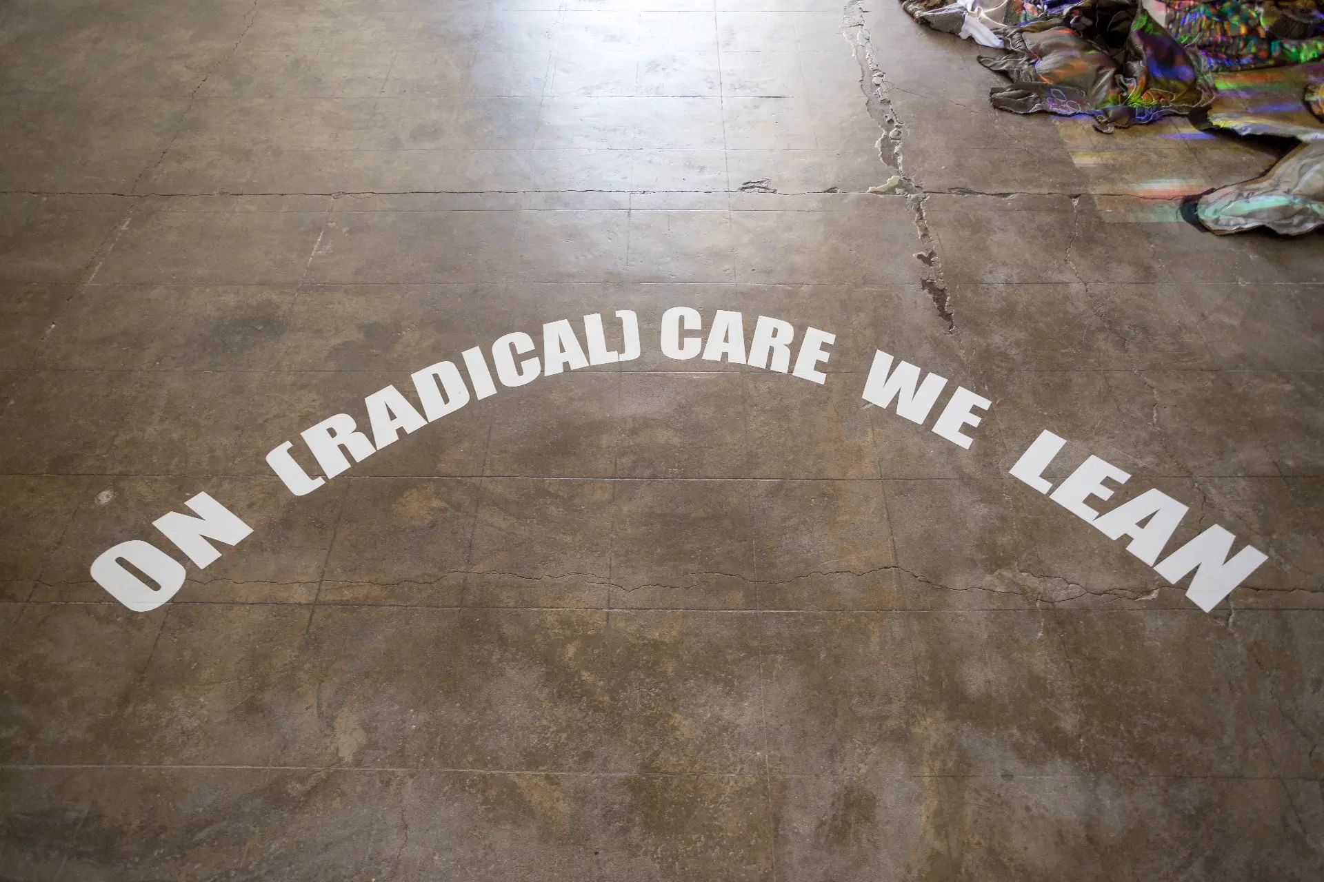 Radical Power — floor slogan “On (radical) care we lean”